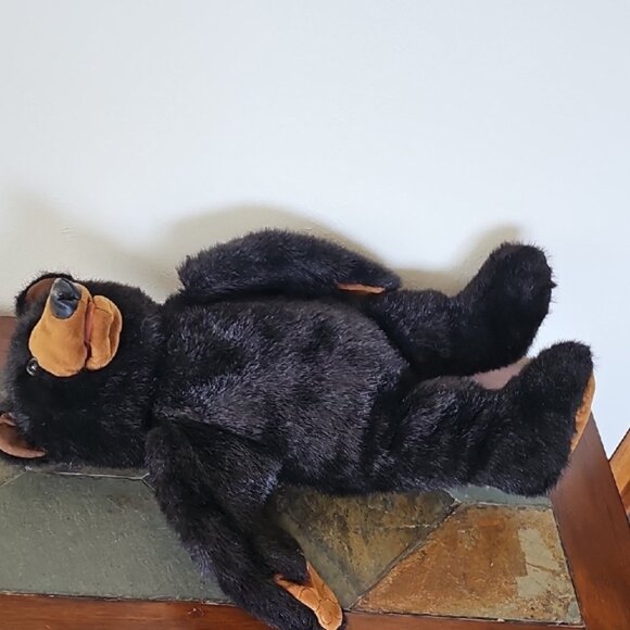 Vintage Folkmanis full body plush bear hand puppet 3 openings large 25-in - Picture 15 of 15